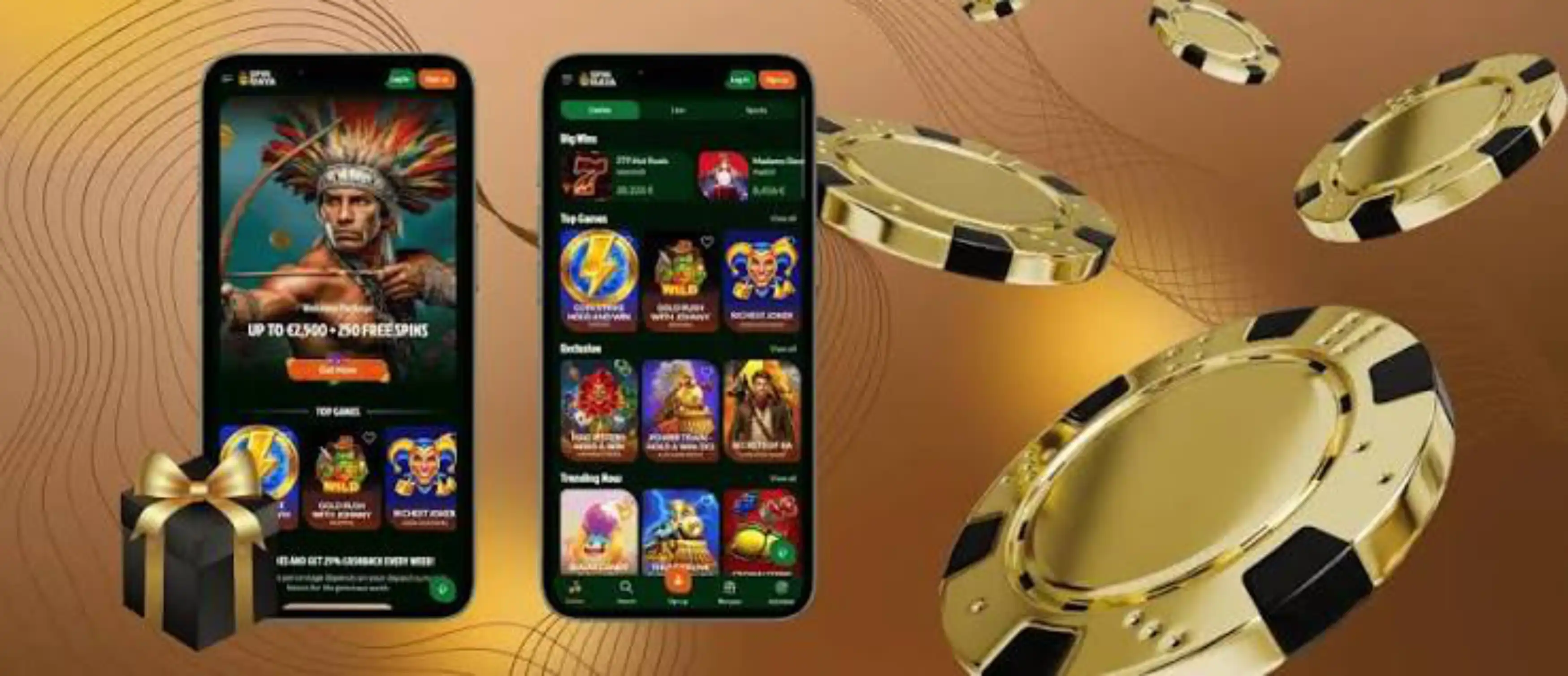 SpinMaya Casino App-schermafbeelding